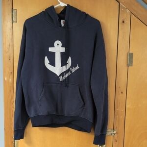 Blue/Gray Mackinac Island Hoodie